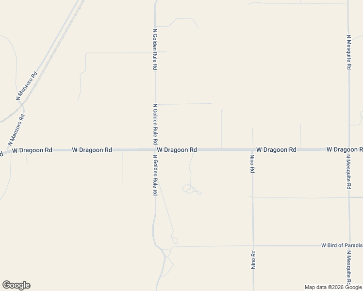 map of restaurants, bars, coffee shops, grocery stores, and more near 2076 West Dragoon Road in Cochise