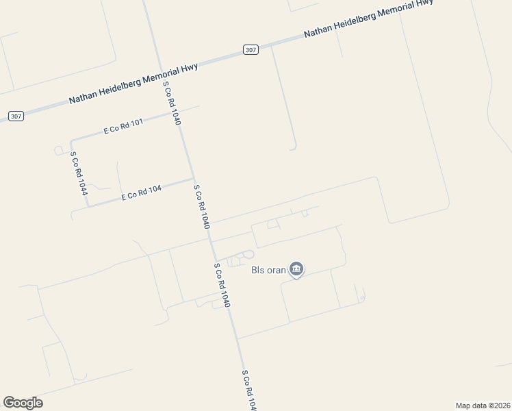 map of restaurants, bars, coffee shops, grocery stores, and more near 15001-15119 E County Road 106 in Stanton