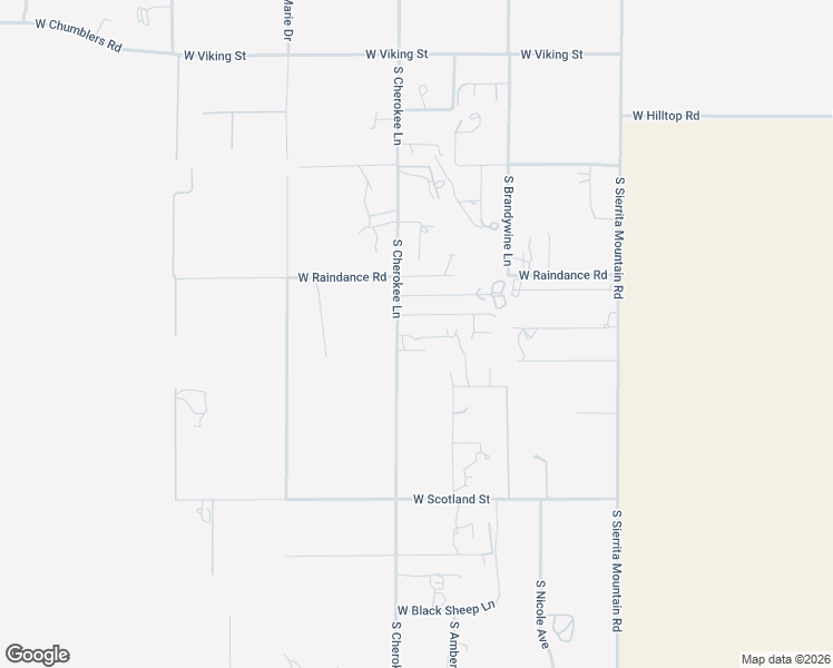 map of restaurants, bars, coffee shops, grocery stores, and more near 11807 South Cherokee Lane in Tucson