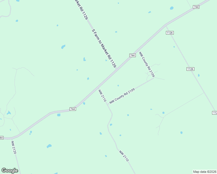 map of restaurants, bars, coffee shops, grocery stores, and more near 8397 Farm to Market Road 744 in Barry