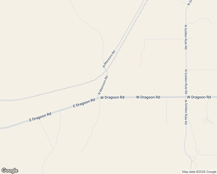 map of restaurants, bars, coffee shops, grocery stores, and more near 2944 North Manzora Road in Cochise