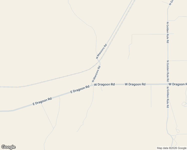 map of restaurants, bars, coffee shops, grocery stores, and more near 2944 North Manzora Road in Cochise