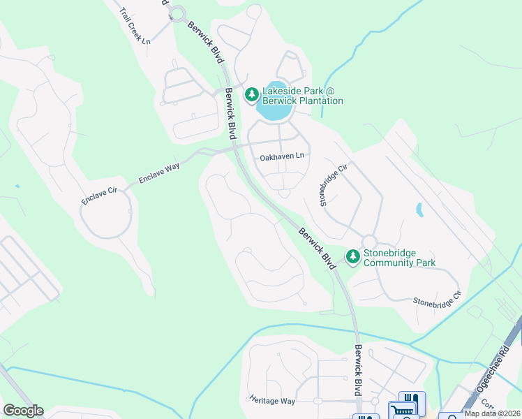map of restaurants, bars, coffee shops, grocery stores, and more near 1 Carlisle Lane in Savannah