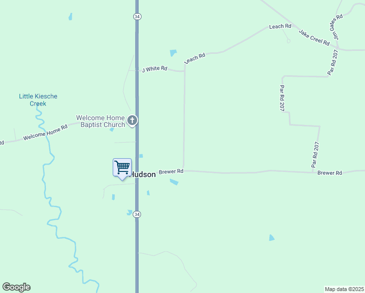 map of restaurants, bars, coffee shops, grocery stores, and more near 522-530 Leach Road in Dodson