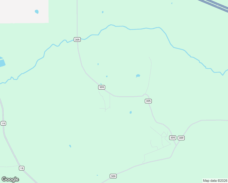 map of restaurants, bars, coffee shops, grocery stores, and more near County Road 305 in Frankston