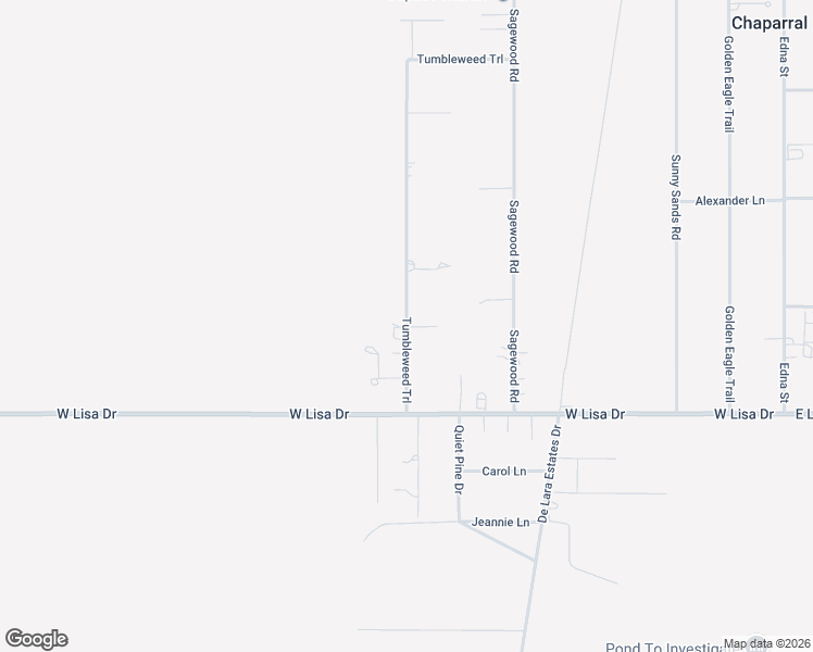 map of restaurants, bars, coffee shops, grocery stores, and more near 652 Tumbleweed Rd in Chaparral