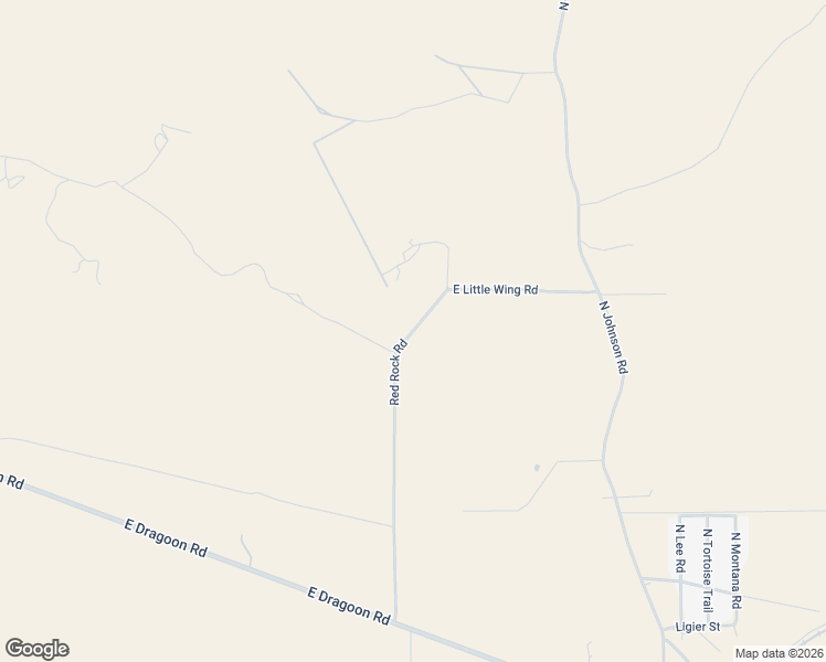 map of restaurants, bars, coffee shops, grocery stores, and more near 4612 East Little Wing Road in Dragoon