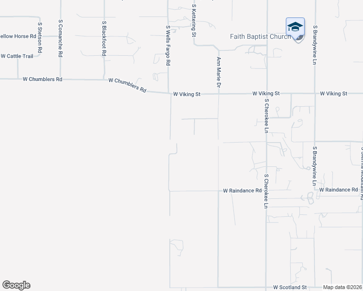 map of restaurants, bars, coffee shops, grocery stores, and more near 11537 South Wells Fargo Road in Tucson