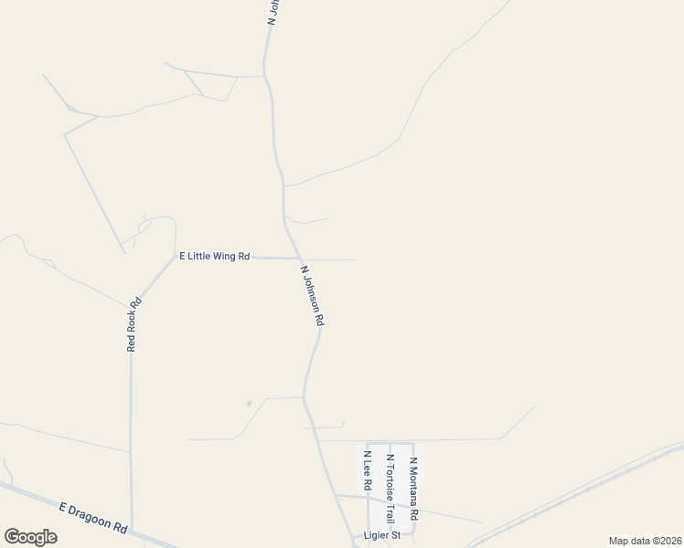 map of restaurants, bars, coffee shops, grocery stores, and more near 4761 East Little Wing Road in Dragoon