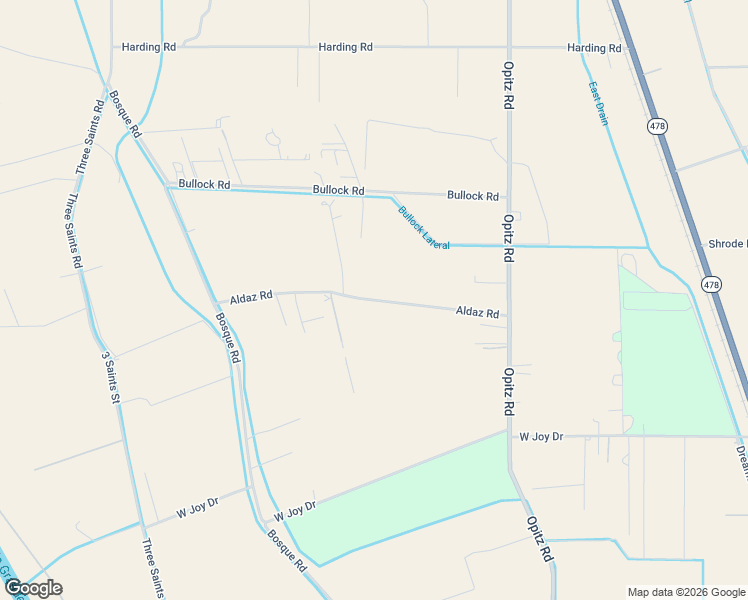 map of restaurants, bars, coffee shops, grocery stores, and more near 395 Aldaz Road in Anthony