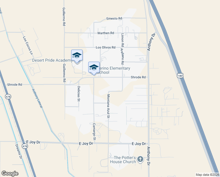 map of restaurants, bars, coffee shops, grocery stores, and more near 1 Alamo Seca in Anthony