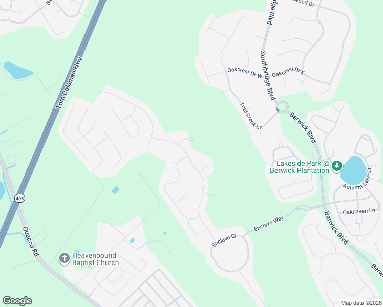 map of restaurants, bars, coffee shops, grocery stores, and more near 156 Enclave Boulevard in Savannah