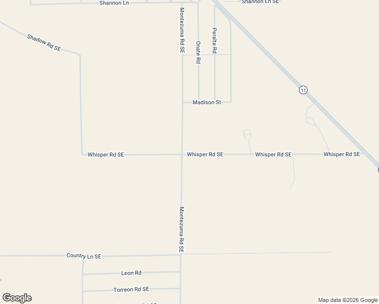 map of restaurants, bars, coffee shops, grocery stores, and more near 16600-1698;20900-20998;15801-20999 Espejo Avenue in Deming