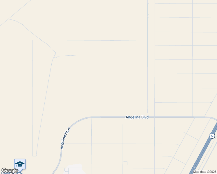 map of restaurants, bars, coffee shops, grocery stores, and more near Angelina Boulevard in Chaparral
