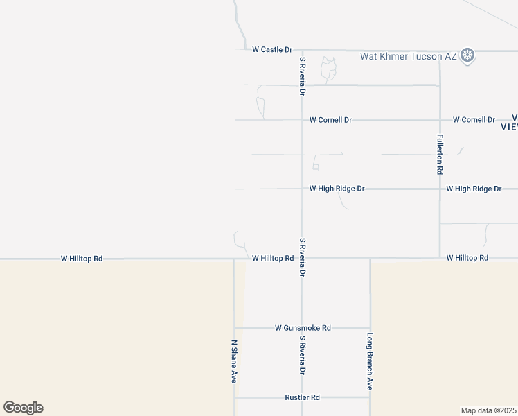 map of restaurants, bars, coffee shops, grocery stores, and more near 13115 West High Ridge Drive in Tucson