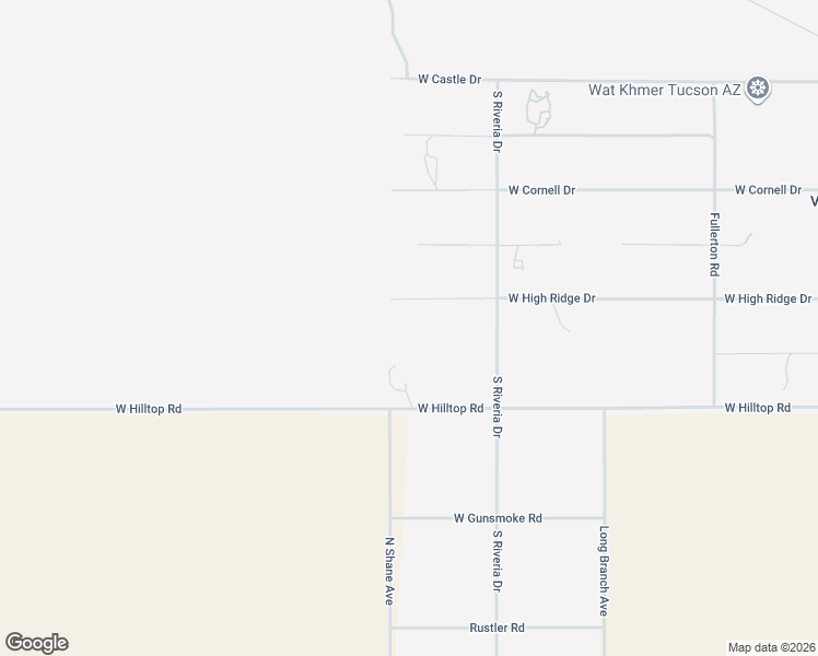 map of restaurants, bars, coffee shops, grocery stores, and more near 13155 West High Ridge Drive in Tucson