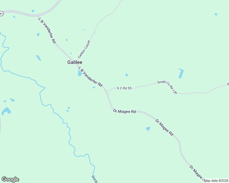map of restaurants, bars, coffee shops, grocery stores, and more near Smith Co Road 129 in Mendenhall