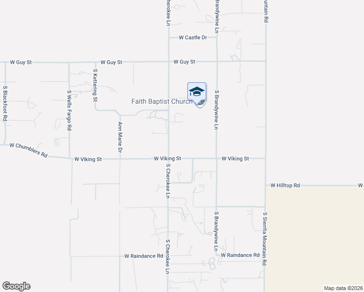map of restaurants, bars, coffee shops, grocery stores, and more near 14506 West Viking Street in Tucson