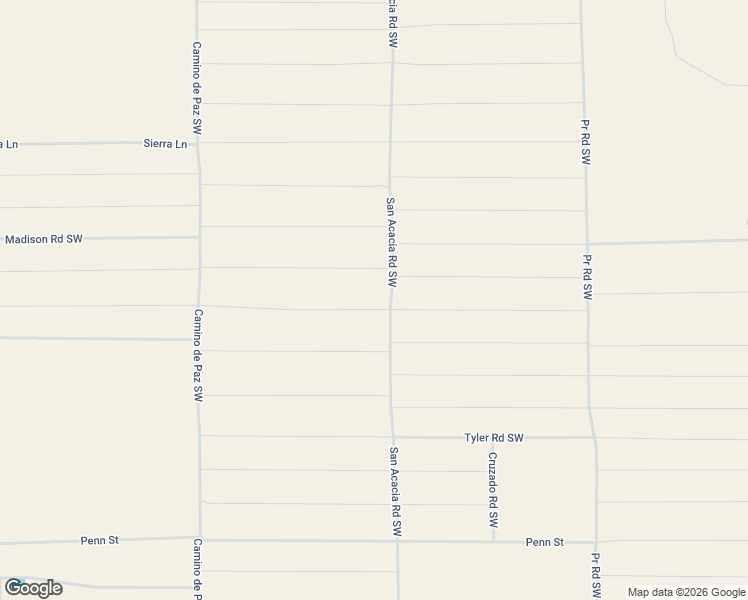 map of restaurants, bars, coffee shops, grocery stores, and more near Unnamed Road in Deming