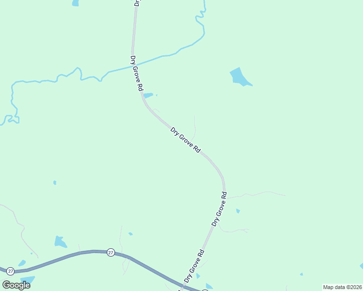 map of restaurants, bars, coffee shops, grocery stores, and more near 1174 Dry Grove Road in Crystal Springs