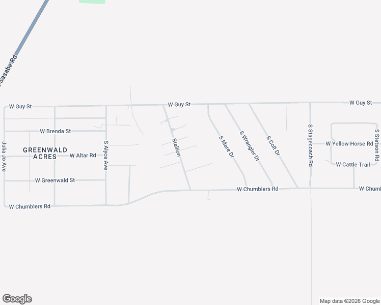 map of restaurants, bars, coffee shops, grocery stores, and more near 16285 West Cougar Place in Tucson