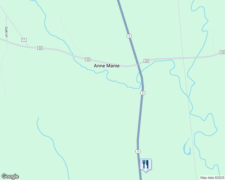 map of restaurants, bars, coffee shops, grocery stores, and more near in Anne Manie