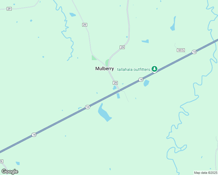 map of restaurants, bars, coffee shops, grocery stores, and more near 1194 County Road 29 in Louin