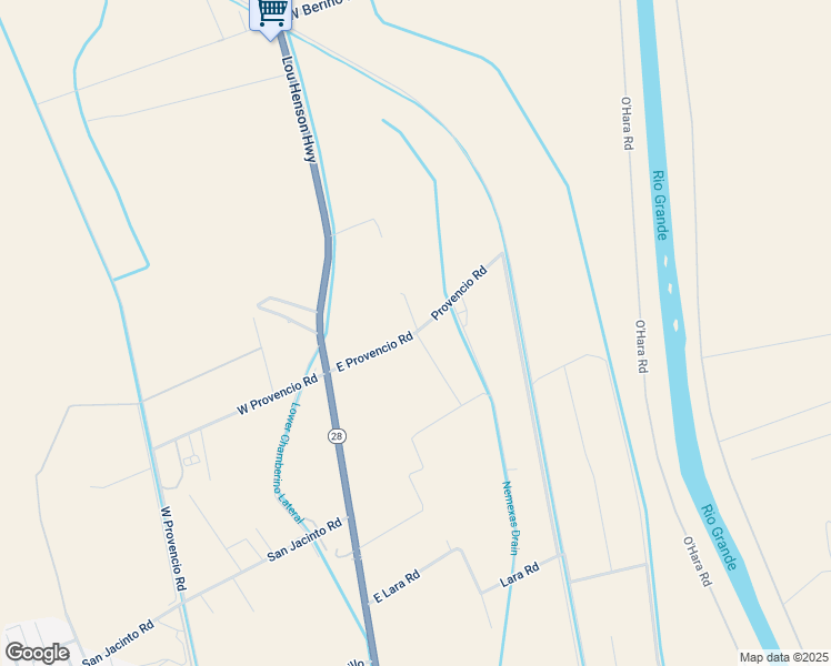 map of restaurants, bars, coffee shops, grocery stores, and more near 227 Kili Road in Anthony