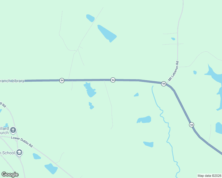 map of restaurants, bars, coffee shops, grocery stores, and more near 85 Glenn Smith Road in Ramer