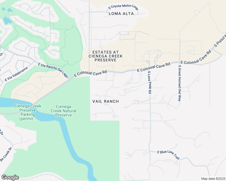 map of restaurants, bars, coffee shops, grocery stores, and more near 11085 South Vail Creek Place in Vail