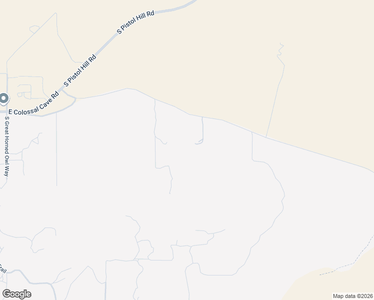 map of restaurants, bars, coffee shops, grocery stores, and more near 15590 East Colossal Cave Road in Vail