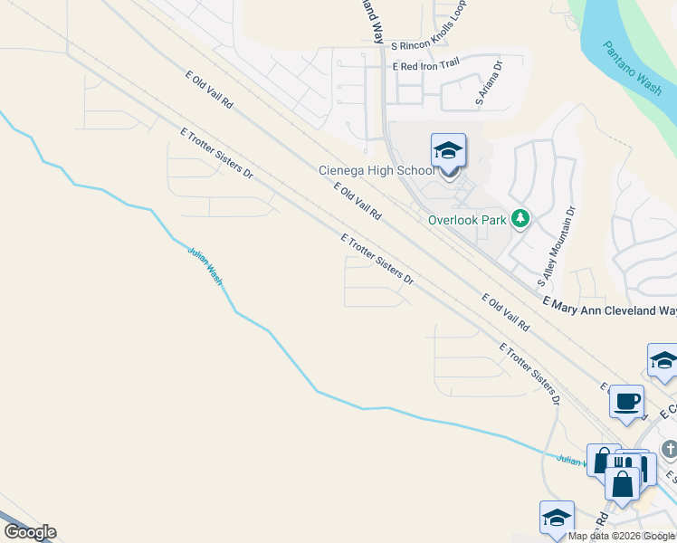 map of restaurants, bars, coffee shops, grocery stores, and more near 11014 South Rila Drive in Vail