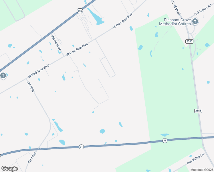 map of restaurants, bars, coffee shops, grocery stores, and more near 1312 Hidden Hills Drive in Corsicana