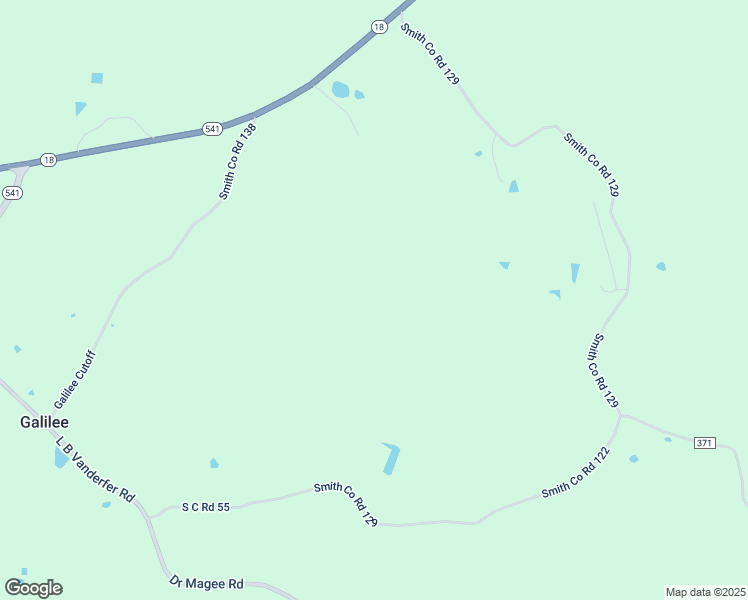 map of restaurants, bars, coffee shops, grocery stores, and more near Smith Co Road 129 in Mendenhall