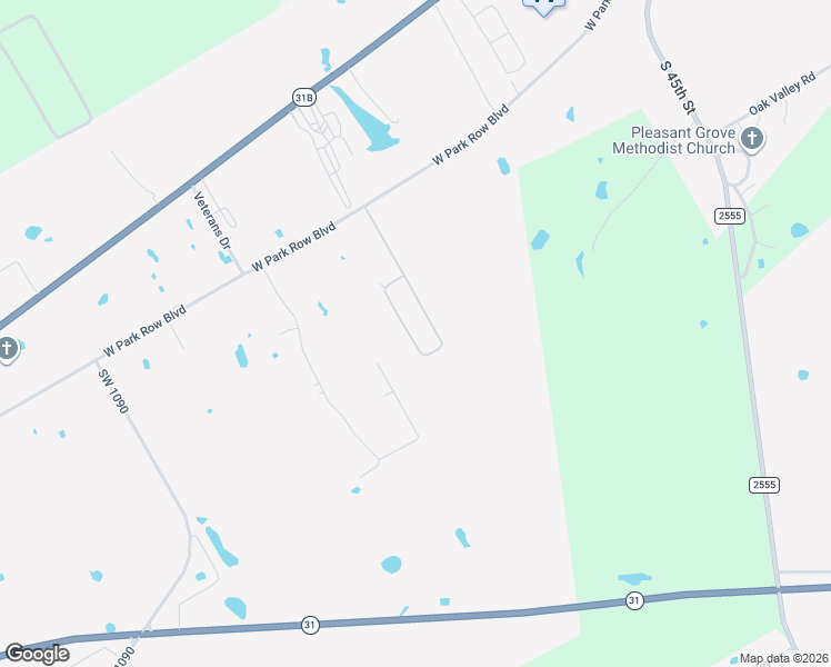 map of restaurants, bars, coffee shops, grocery stores, and more near 4329 West Park Row Boulevard in Corsicana