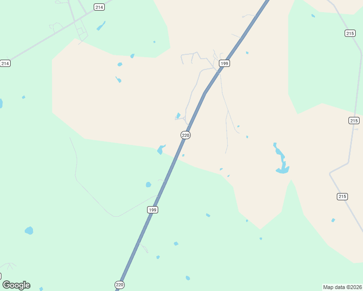 map of restaurants, bars, coffee shops, grocery stores, and more near Highway 220 in Hico