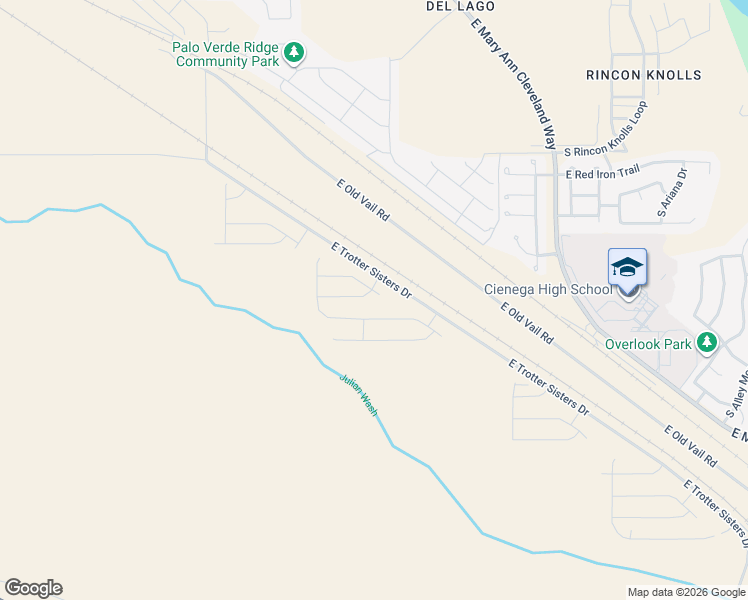 map of restaurants, bars, coffee shops, grocery stores, and more near 12238 East Rose Frances Drive in Vail