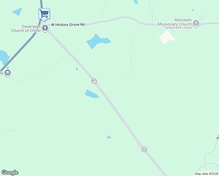 map of restaurants, bars, coffee shops, grocery stores, and more near 779 Highway 97 in Highland Home
