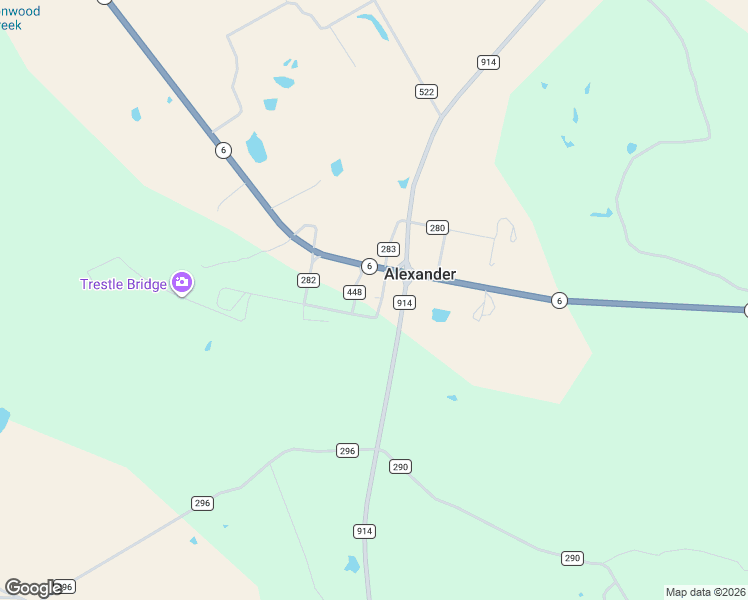 map of restaurants, bars, coffee shops, grocery stores, and more near 280 County Road 282 in Dublin