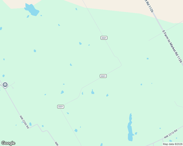 map of restaurants, bars, coffee shops, grocery stores, and more near 9924 County Road 2221 in Barry