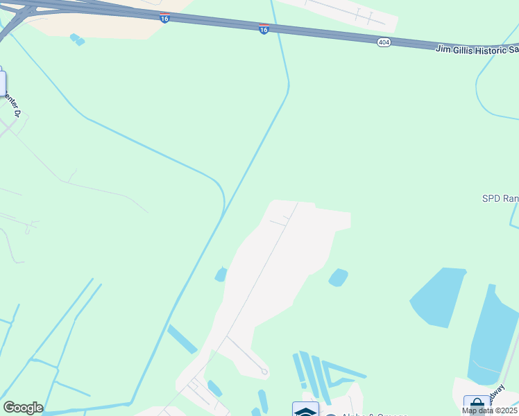 map of restaurants, bars, coffee shops, grocery stores, and more near 333 Salt Creek Road in Savannah