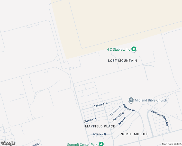 map of restaurants, bars, coffee shops, grocery stores, and more near 2958 Passage Way in Midland