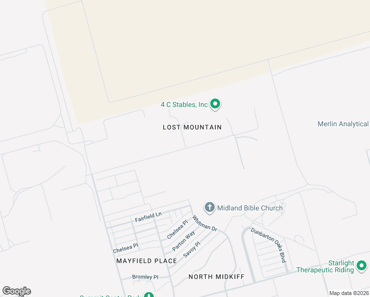 map of restaurants, bars, coffee shops, grocery stores, and more near 2901 Passage Way in Midland