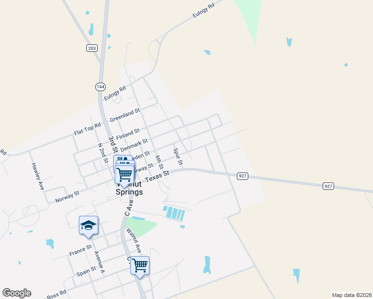map of restaurants, bars, coffee shops, grocery stores, and more near 209 Norway Street in Walnut Springs