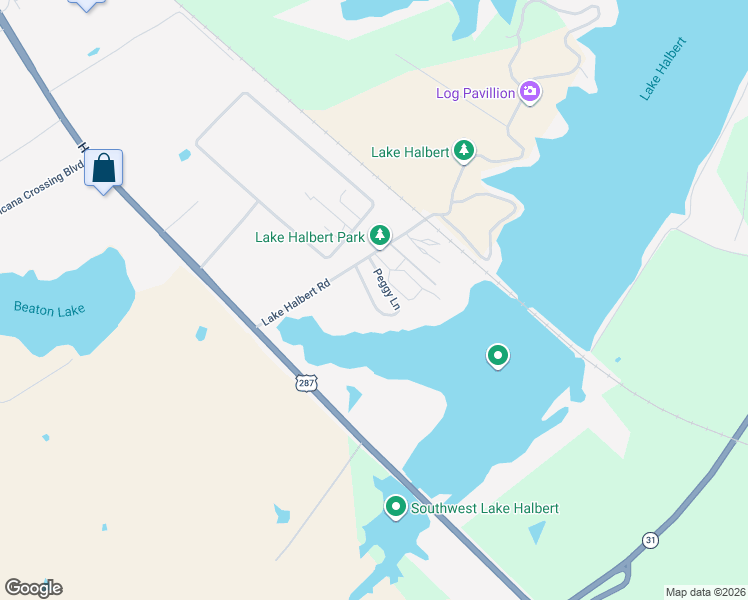 map of restaurants, bars, coffee shops, grocery stores, and more near 24 Peggy Lane in Corsicana