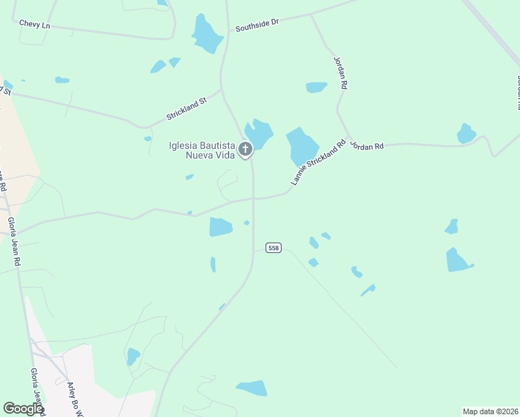 map of restaurants, bars, coffee shops, grocery stores, and more near 609 Rod Strickland Road in Reidsville