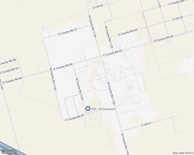 map of restaurants, bars, coffee shops, grocery stores, and more near 4301-4599 North County Road 1130 in Midland