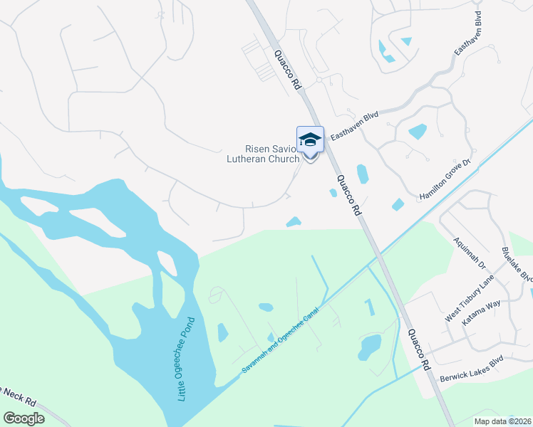 map of restaurants, bars, coffee shops, grocery stores, and more near 183 Spanton Crescent in Pooler