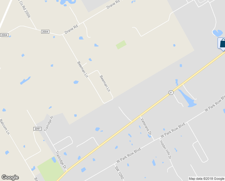 map of restaurants, bars, coffee shops, grocery stores, and more near 372 Northwest County Road 2005 in Corsicana