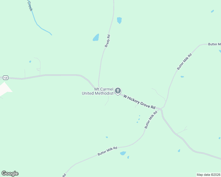 map of restaurants, bars, coffee shops, grocery stores, and more near 4564 West Hickory Grove Road in Letohatchee